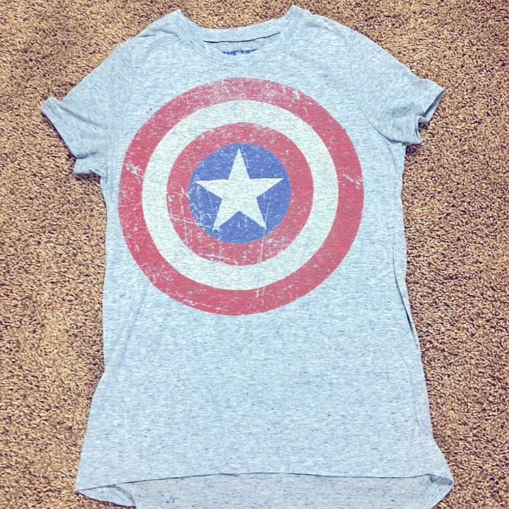 MARVEL CAPTAIN AMERICA T SHIRT SIZE S